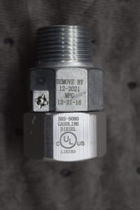 Model 36S ¾ inch with MFG Date 01-01-2013 through 03-12-2017